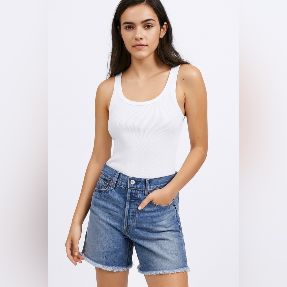 AG Adriano Goldshcmied Denim Shorts
